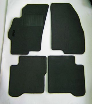 Коврики текстильн. Fiat Linea c 2007г. /компл.4шт./осн.резин.