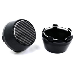 Заглушка (колпачок) на литой диск D60, наружн. d=60мм, внутр d=58мм. карбон