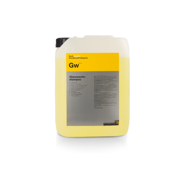GLANZWACHSSHAMPOO - рН-нейтральный мультифункциональный концентрированный шампунь для ручной мойки с защищающими компонентами для автомобильного лака, (10 л). 46010