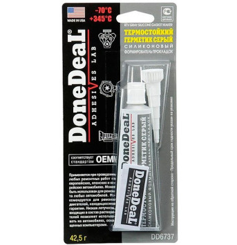 DD 6737 Термостойкий серый силиконовый формирователь прокладок, 42,5 г