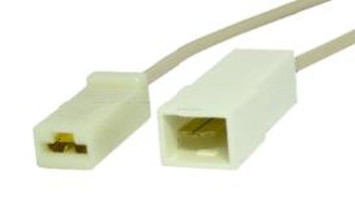 ЭТ Монтажный разъем 1 контакт (6.3 мм)  с проводом  (цена за 1штук)