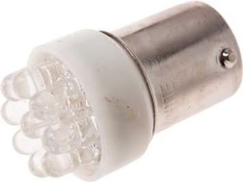 Маяк Cвет-од 12V T15 9 LED 21W BA15S (уп.10шт) WHITE