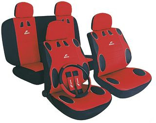 Набор чехлов MILEX  Mambo  полный к-т  &quot;красные&quot;  2пер+2задн+5подг+опл+2накл.ремн.без