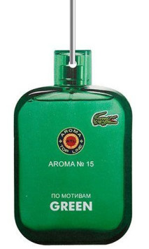 Осв.возд.  AROMA  Topline  Мужская линия  №15   Lacoste Green