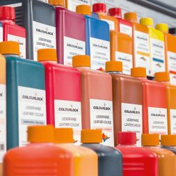 Краска для кожи COLOURLOCK лазурно-голубой Lederfarbe azurblau 1000 мл LZ-224514