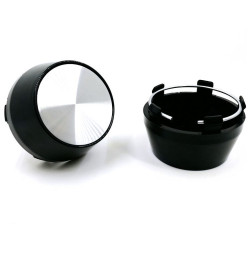 Заглушка (колпачок) на литой диск D60, наружн. d=60мм, внутр d=58мм. серебро