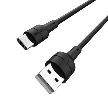 Кабель Borofone  USB - Type-C  (1м)  черный BX30-1
