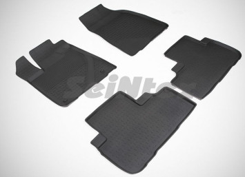 Коврики резиновые   Toyota Highlander III 2014-2020г.  БОРТ