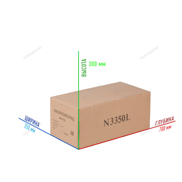 Домкрат подкатной пневмогидравлический NORDBERG N3350L