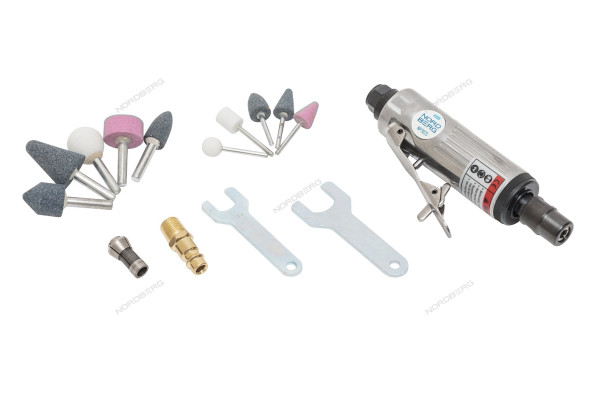 Пневматическая бормашинка NORDBERG NP3025K в кейсе