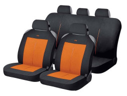 Комплект Накидок  «VERTICAL»  Оранжевый/Чёрный/Оранжевый