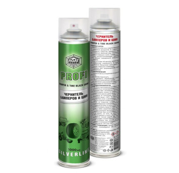 AGAT SILVERLINE Чернитель бамперов и шин PROFI 1000мл