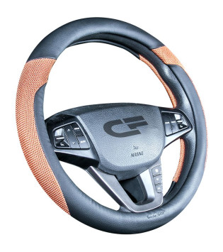 Оплетка на руль   CF  URBAN - М, Чёрный/Коричневый