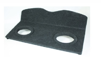 Полка акустическая LADA Калина 1117 (Универсал) дсп/мдф (15-20мм) , карпет Черный