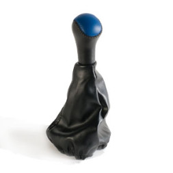 Ручка КПП+пыльн. ВАЗ 2108-099 натур.кожа (Красный)