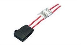 ЭТ Держатель флажкового предохранителя тип "норма" (с крышкой в сб. с пров.до25А)