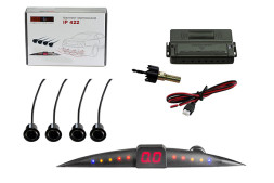 Датчик парковки Interpower IP 422  Silver (4 датчика) 21мм