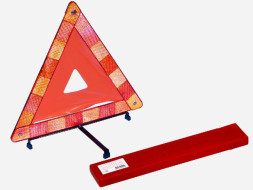 Знак аварийный "Nova Bright"  средний, c аракалом (пласт. широкий чехол)