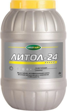 Смазка Литол-24  &quot;OILRIGHT&quot; пластичная смазка, 2 кг. ведро