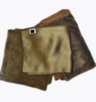 Салфетки из микрофибры в наборе   DRY MONSTER  3шт фисташковый (для стекла/кузоваинтерьера)