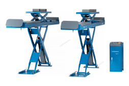 Двухуровневый ножничный подъемник NORDBERG N635-4,5 для сход-развала