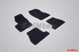 Коврики текстильн. Ford Focus III 2011-2015г. /компл.4шт./осн.резин./ LUX
