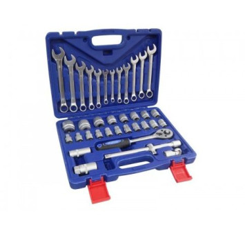 King Tul. Набор инструмента 1/2&quot; , 37 предмета  (8-32мм, 6-гран.)