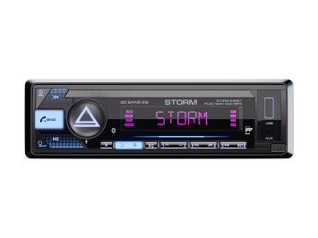 Автомагн.  AURA STORM-545BT USB/SD ресивер , 4х51 Вт