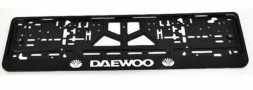 Рамка номера пластик  DAEWOO  (книжка)