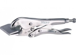 Инструмент HANS. Зажим универс. с широкими губками 8" (200мм)