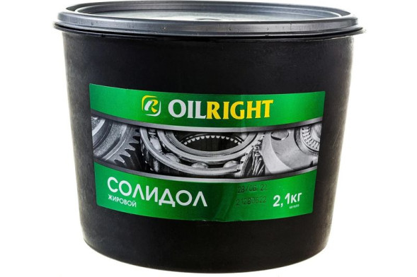 Смазка СОЛИДОЛ-Ж  &quot;OILRIGHT&quot;  2.1кг. ведро