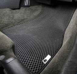 Коврики Chevrolet Lanos c 2002-2009г. основа серая, кант серый EVA