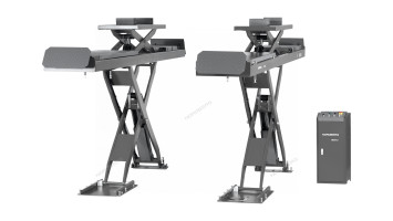 Двухуровневый ножничный подъемник NORDBERG N635-5,5G_380_H для сход-развала