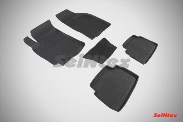 Коврики резиновые   Chevrolet Lacetti/Nubira 2004-2013г. БОРТ