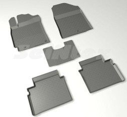 Коврики резиновые   Hyundai Elantra VI с 2016г.  БОРТ