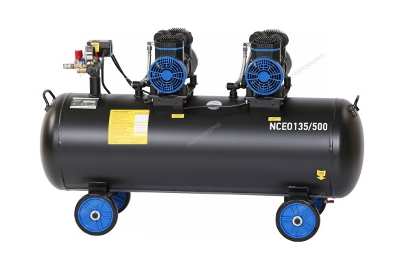 Компрессор поршневой безмасляный NORDBERG NCEO135/500 (220В, 135 л, 500 л/мин)
