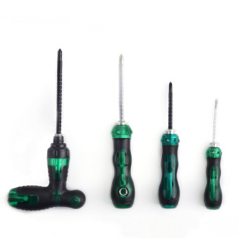 Отвертка с трещеткой, Г-образная