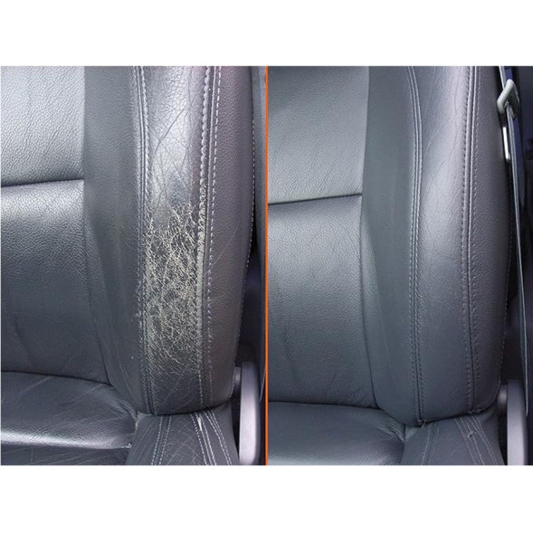 Готовая краска с закрепителем для кожи Чёрный цвет F034 150 мл COLOURLOCK  LZ-11008-F034