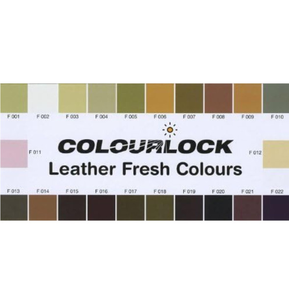 Готовая краска с закрепителем для кожи Чёрный цвет F034 150 мл COLOURLOCK  LZ-11008-F034