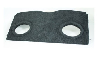 Полка акустическая LADA Калина 1119 (Хэтчбек) дсп/мдф (15-20мм) , карпет Черный