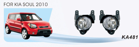 Фары доп.модель KIA Soul/2010-11/KA-481W