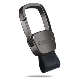 Брелок  "CABULE" мини карабин  темно-серый