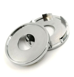 Заглушка (колпачок) на литой диск D63, наружн. d=63 мм, внутр d=58,5 мм. хром