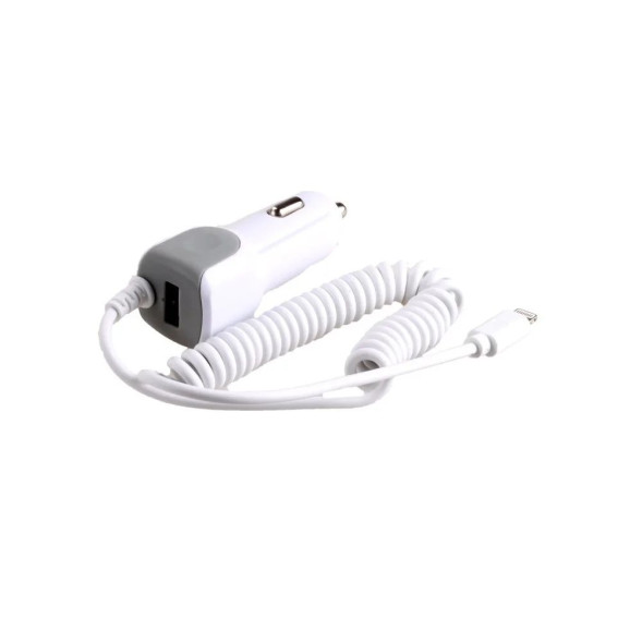 Зарядн.устр-во для телефона  Exployd ex-z-242 (lightning + usb) белый