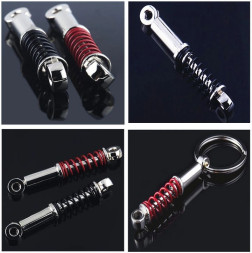 Брелок  Амортизатор карабин (1 кольцо)  Черный