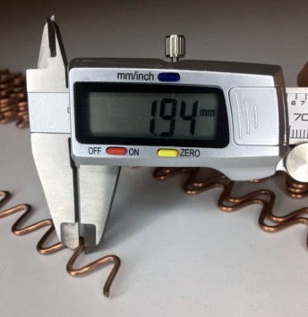 Волнистая проволока для споттера (50 шт.)