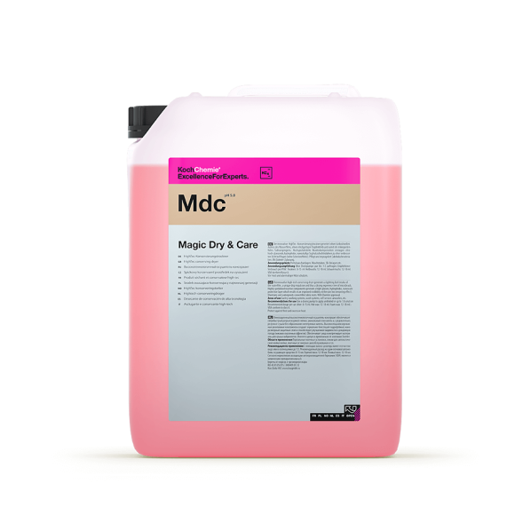 MAGIC DRY &amp; CARE - NEU - TURBO-TROCKNER M NANOHOCHGLANZKONSERVIERUNG - Осушитель и консервант с высоким содержанием полирующих компонентов (10 л) 190010