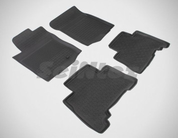 Коврики резиновые   Toyota L/C PRADO 150 с 2009г.-  БОРТ