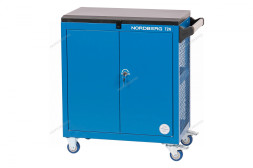 Тележка инструментальная NORDBERG T2N (3 полки с дверцами)