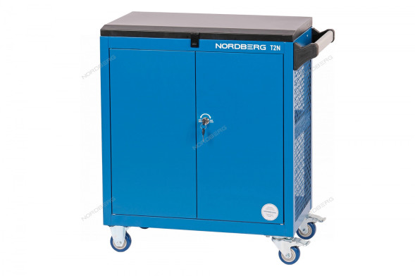 Тележка инструментальная NORDBERG T2N (3 полки с дверцами)